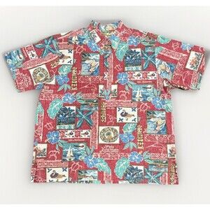 Reyn Spooner Men Size  XL Reyns 50th Anniv 1956-2006 Mele Kalikimaka Xmas EUC